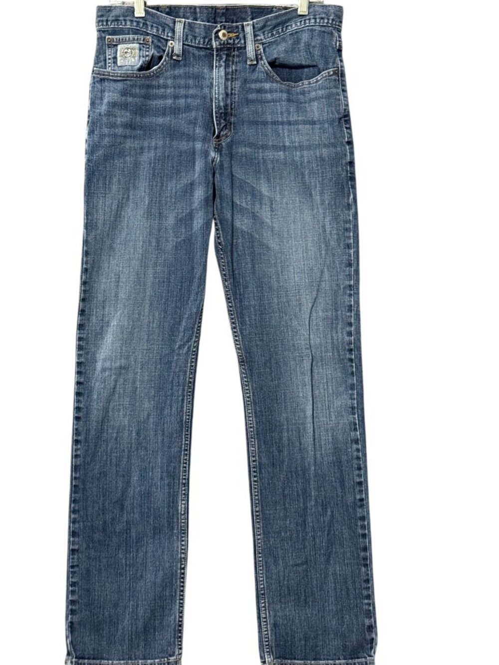 CINCH Jeans Mens 32x34 - Silver Label Straight Leg - Med Wash - MB98034006